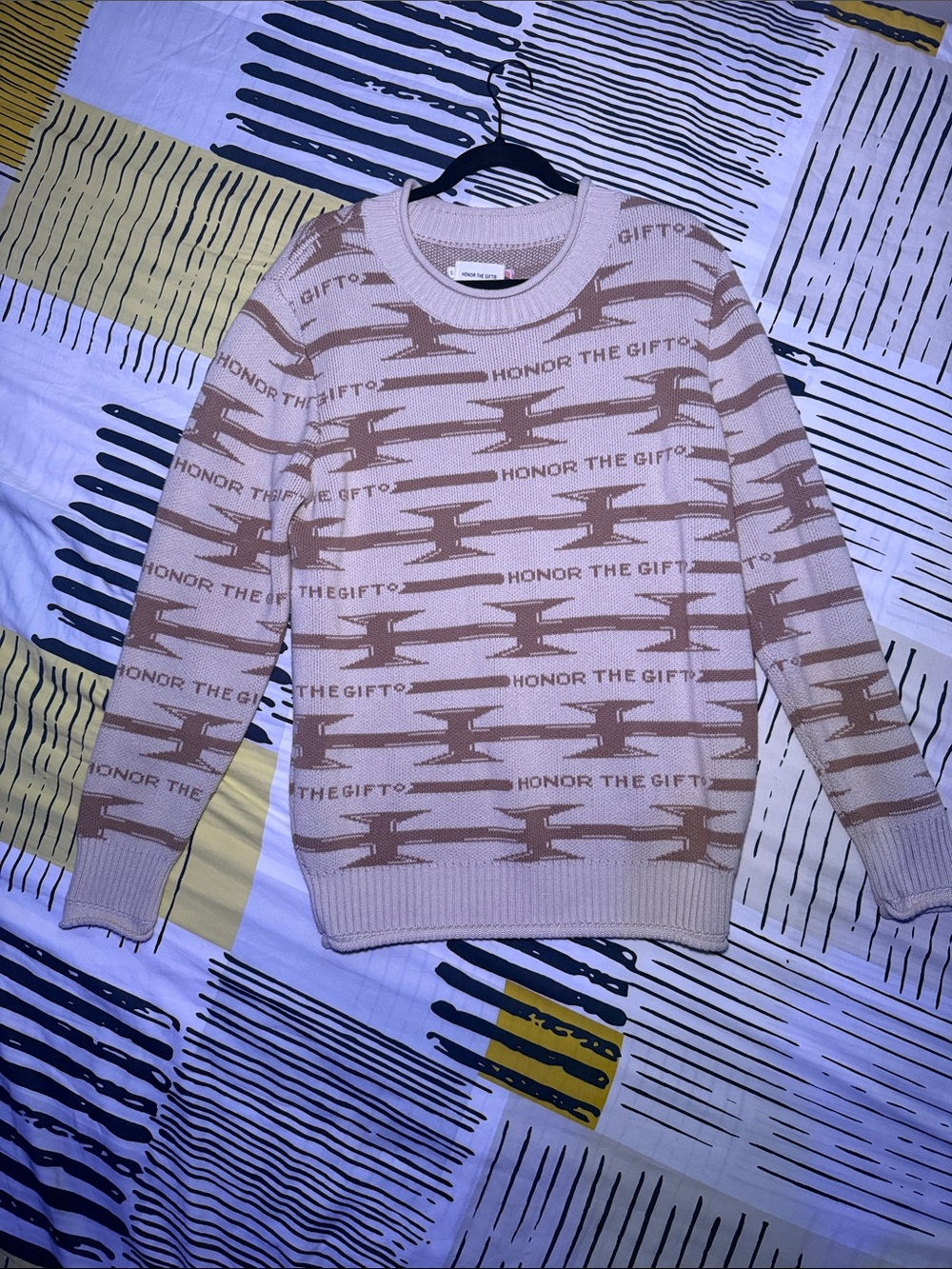Honor the Gift Monogram Sweater